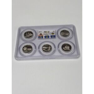 2005-S State Quarters PCGS PR69DCAM Clad Multi-Coin Set CA MN OR KS WV‎ 25c